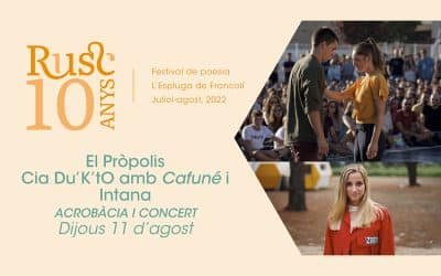 El Pròpolis · Espectacle «Cafuné» de Cia Du’K’tO i concert d’Intana