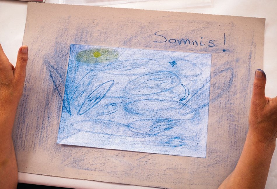 Fragment de la portada del llibre La novel·la de Sant Jordi, de Màrius Serra